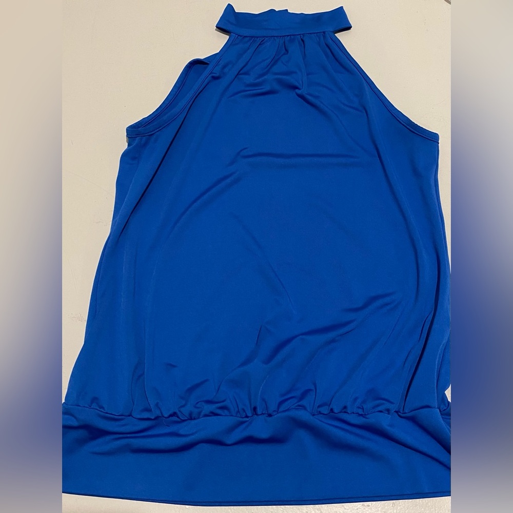 Topone -royal blue summer top